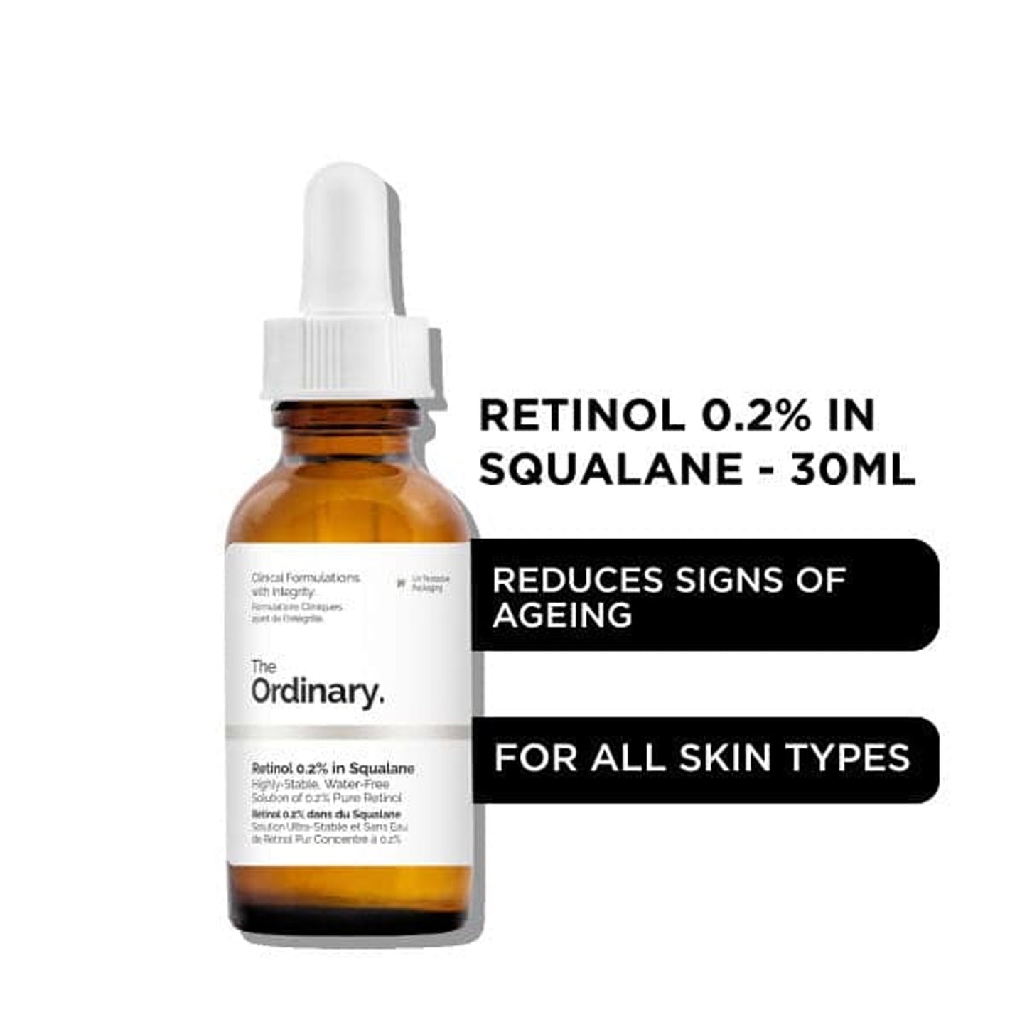 The Ordinary Retinol serum 0.2% in Squalane 30ml