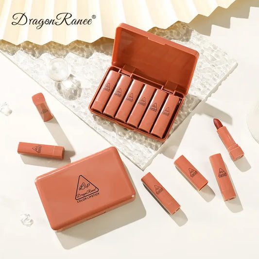 Dragon Rance Mini Lipstick Set of 6 - AAMU COSMETICS