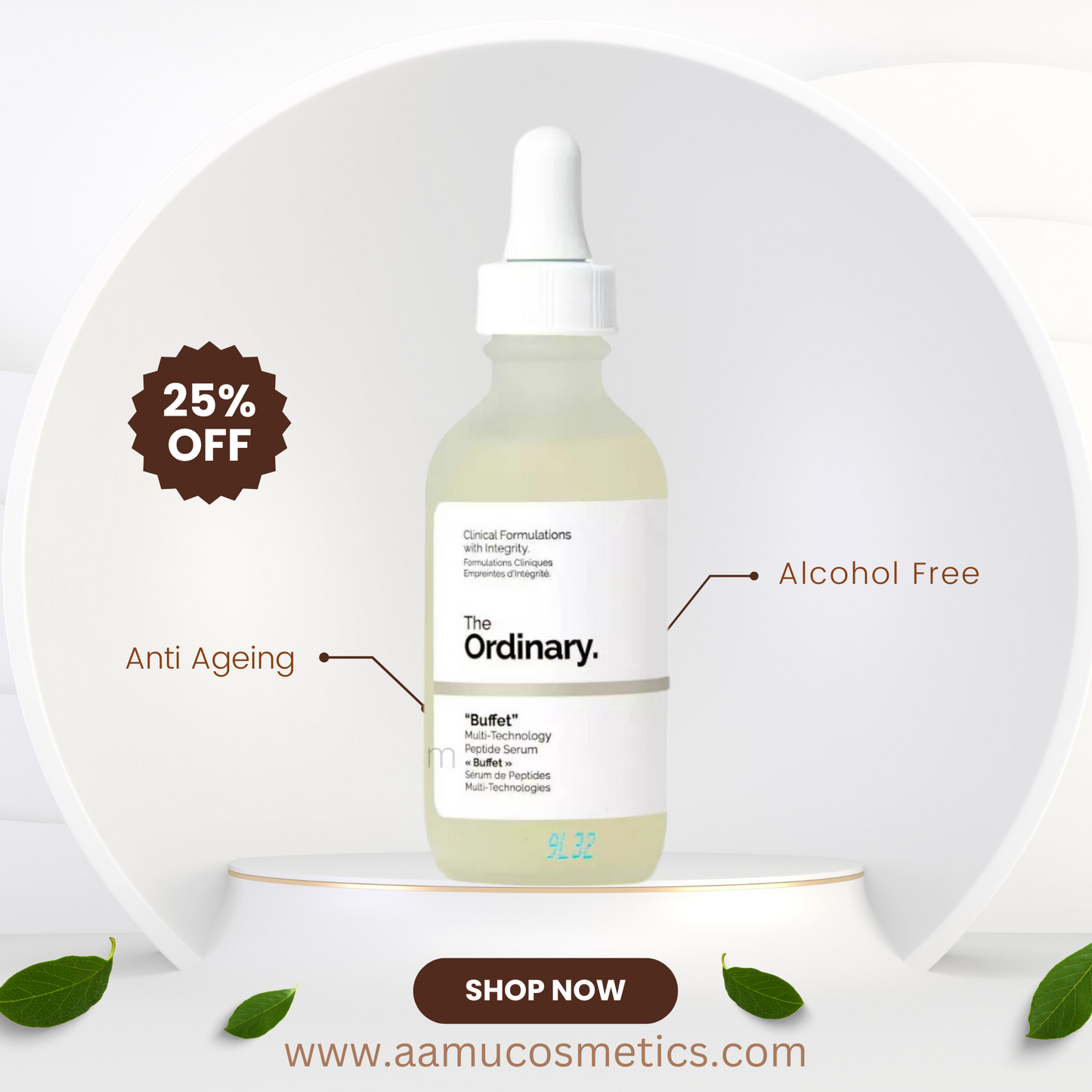 The Ordinary Buffet Multi Technology Peptide Serum