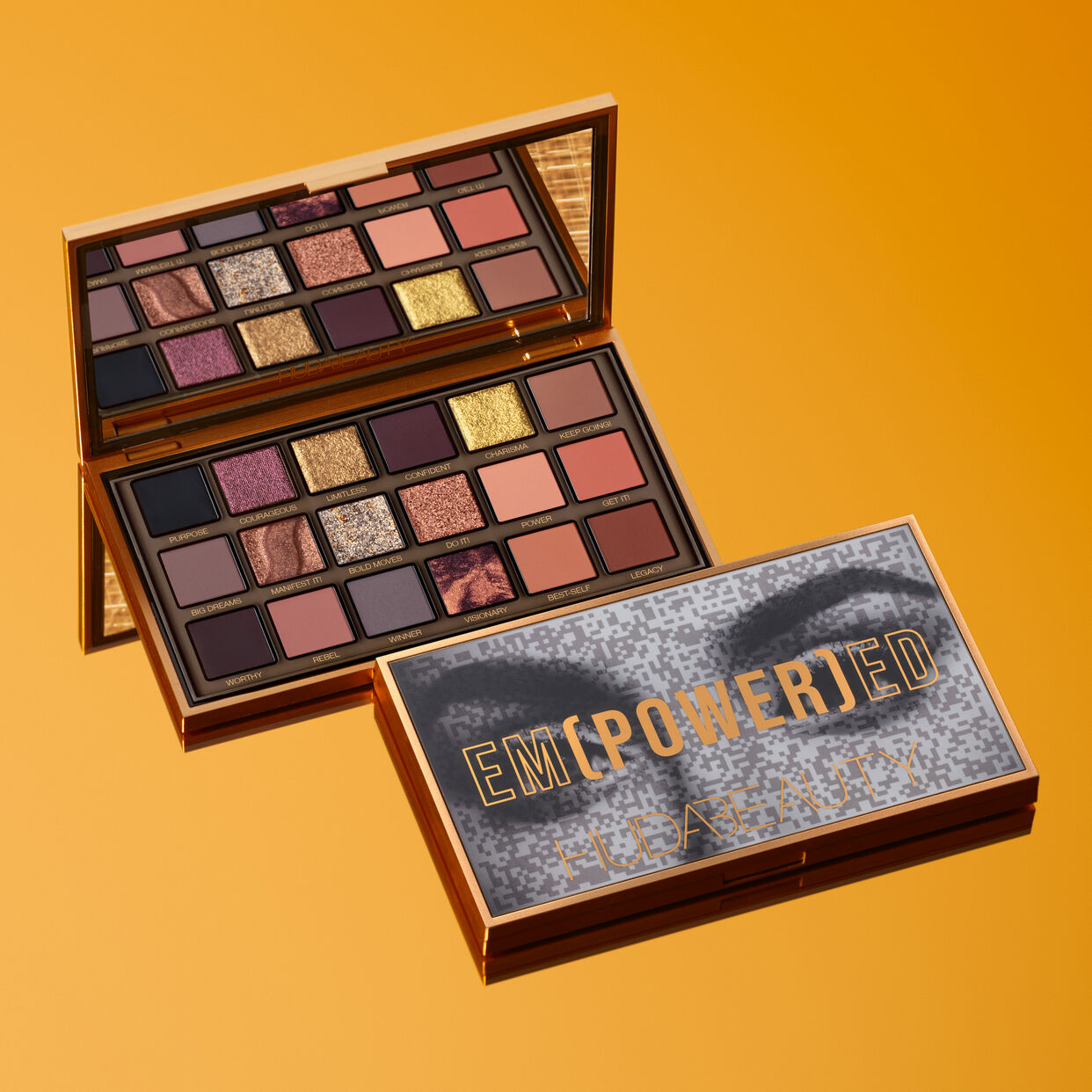 Huda Beauty- Empowered Eyeshadow Palette - AAMU COSMETICS