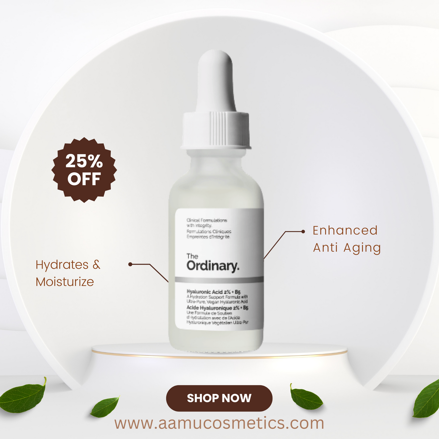 The Ordinary Hyaluronic Acid 2% + B5 30Ml