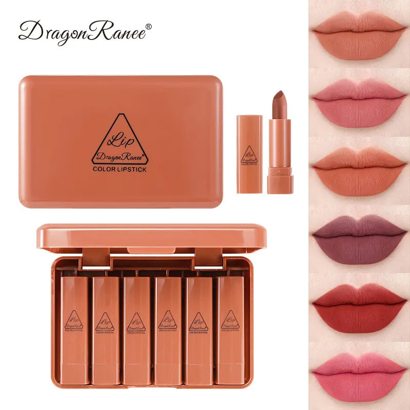 Dragon Rance Mini Lipstick Set of 6 - AAMU COSMETICS