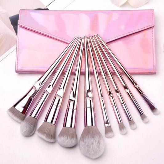 O TWO O 10pcs Brushes Set - AAMU COSMETICS