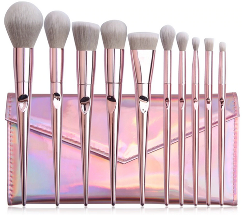 O TWO O 10pcs Brushes Set - AAMU COSMETICS