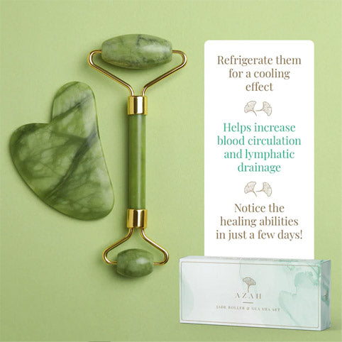 Jade Roller & Gua Sha Set